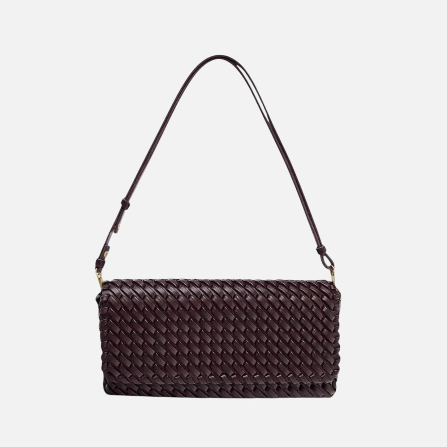 Aria Woven Shoulder Bag