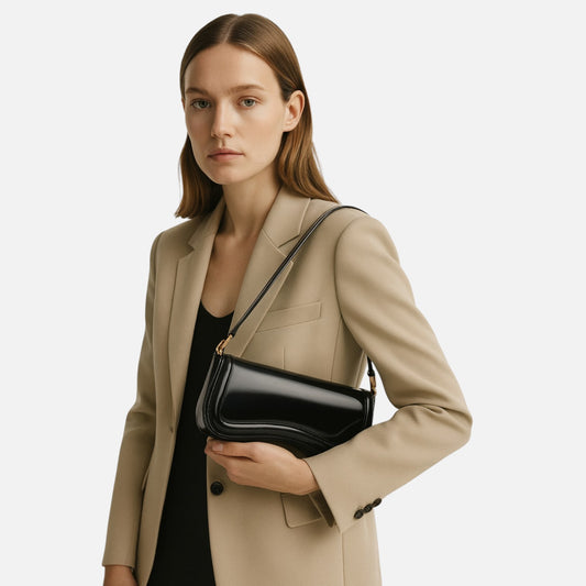 Aveline Curve Shoulder Bag