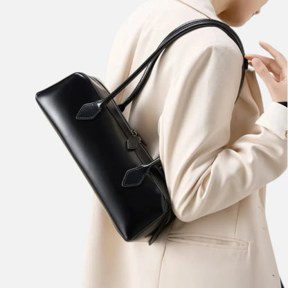Aurelia Leather Baguette Bag