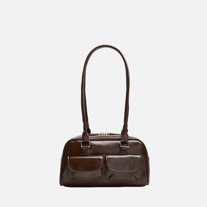 Elara Leather Shoulder Bag
