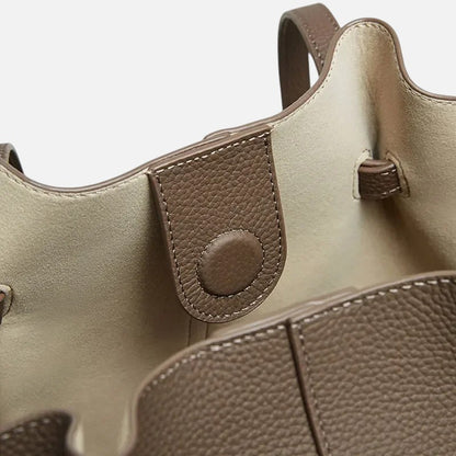 Elena Leather Tote Bag