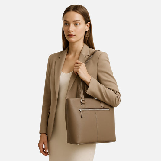 Emilia Leather Tote Bag