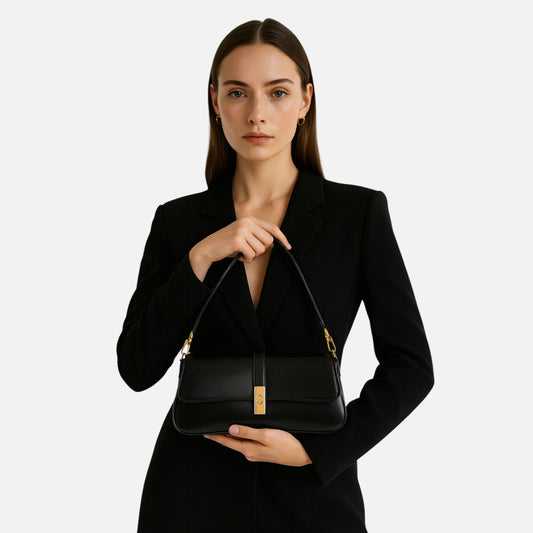 Valeria Leather Shoulder Bag