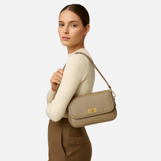 Adele Structured Shoulder Bag