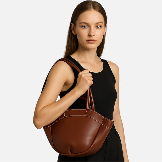 Adele Structured Tote Bag